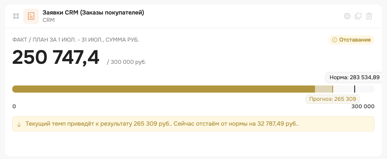 виджет заявки crm